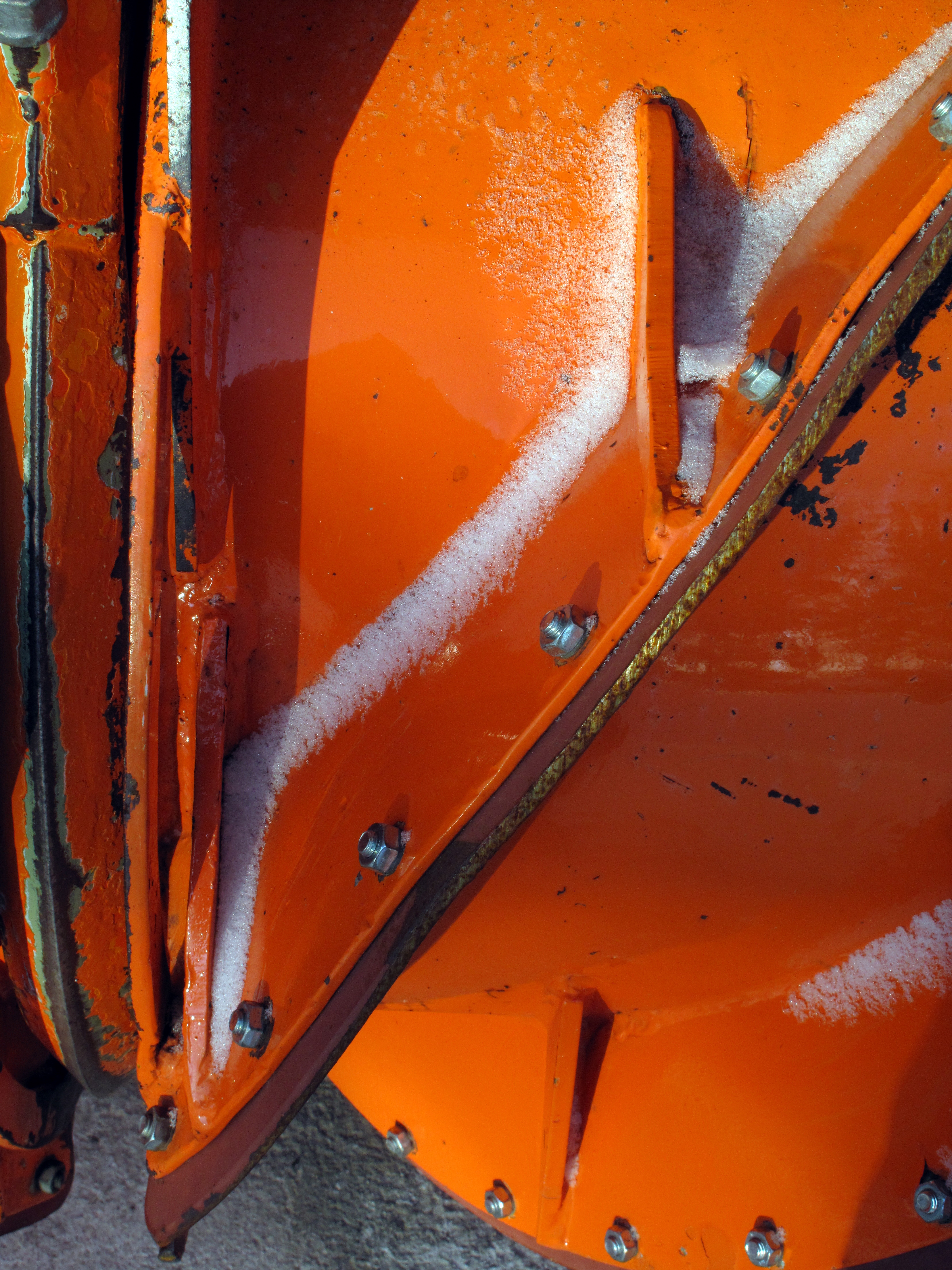 Rotary snow plow
